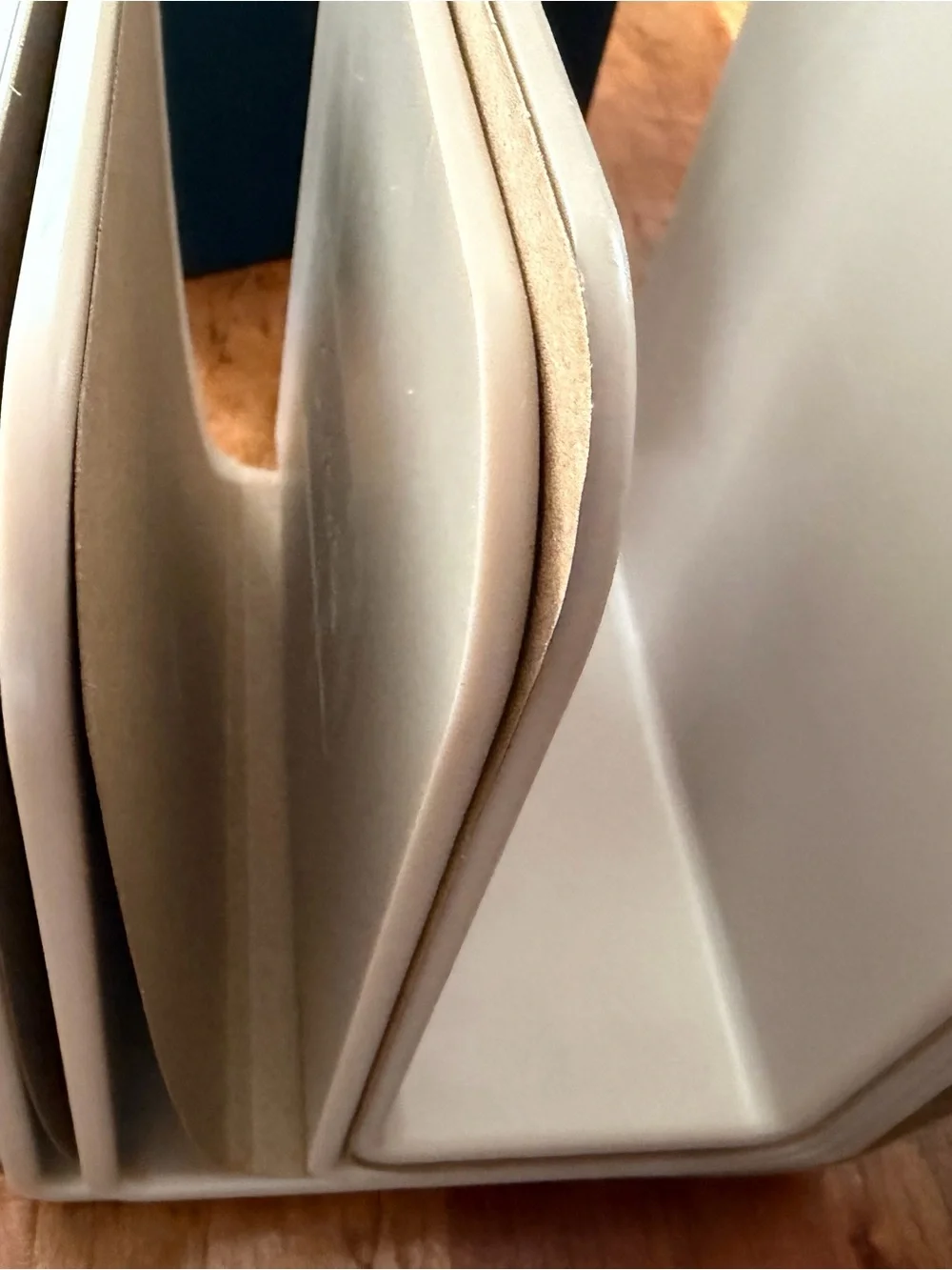 Caraway Magnetic Pan Organizers Set of 4 – Cream – Brand New